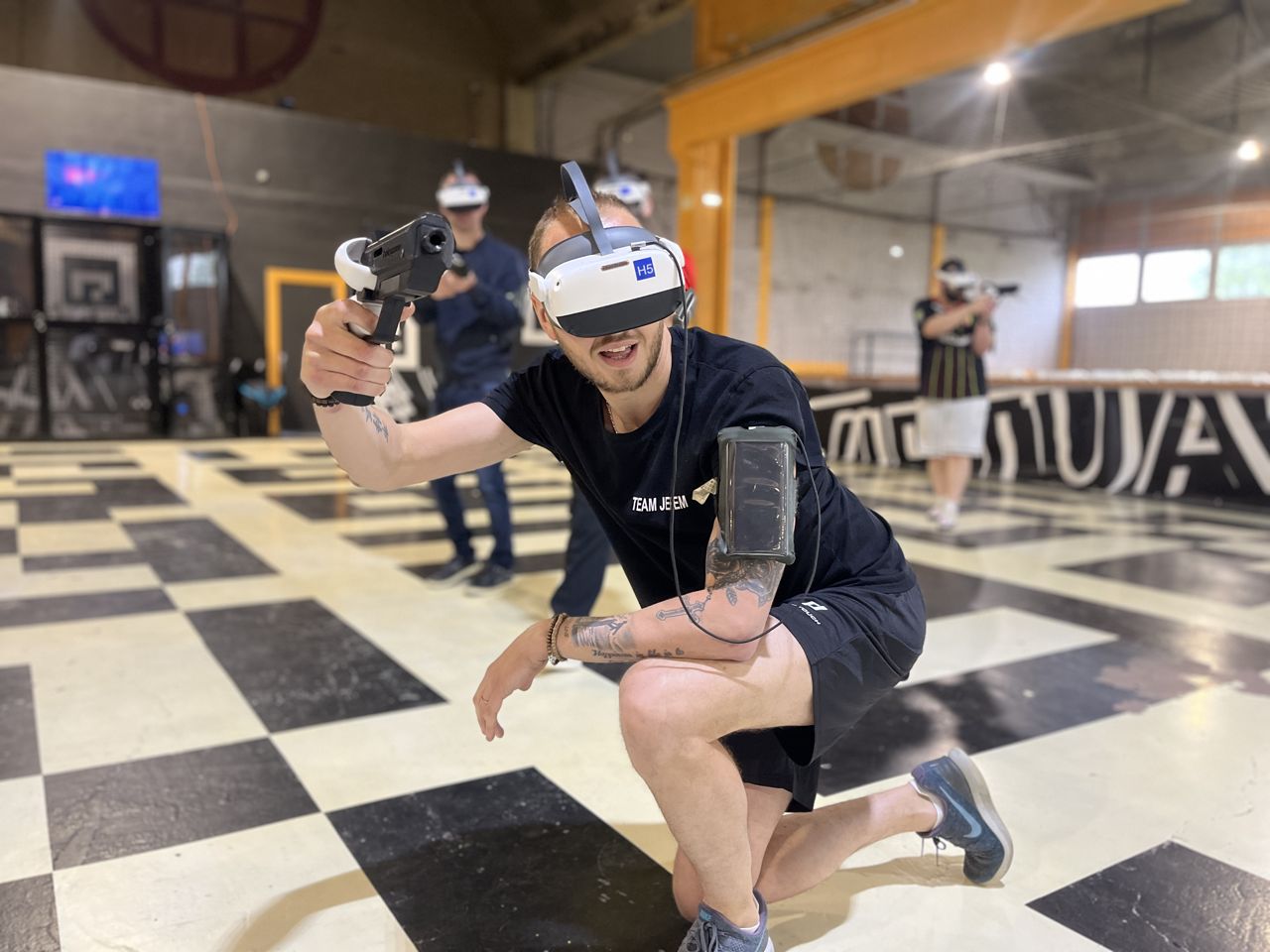 Réalité virtuelle à Team Square Hénin-Beaumont